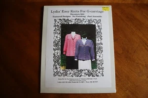 Lydia' Easy Knits for G-Carriage Sweaters 3&4 2 Patterns on 3.5" Disk 940 Mode - Picture 1 of 7