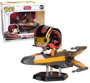 Funko exclusivo de Smuggler's Bounty: ¡POP! Star Wars - TLJ Box Poe con X-Wing #227 - Imagen 1 de 9