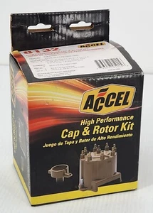 NEW ACCEL 8132 Distributor Cap & Rotor Kit - 87'-91' Chevy/Oldsmobile/Pontiac - Picture 1 of 6
