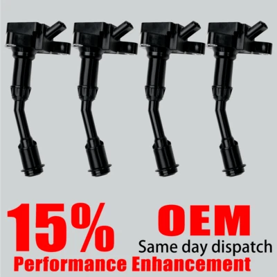 Juego de 4 bobinas de encendido de actualización OEM para Ford Escape Fusion 2014-2020 1,5 L UF735 Foto 1 de 4