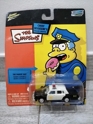 THE SIMPSONS I SIMPSON CHIEF WIGGUM'S CRUISER JOHNNY LIGHTNING 2004 MANTIS MOC - Immagine 1 di 4