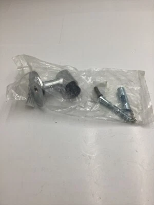 (Qty 2) Angled Bumper Floor Stop Satin Chrome Finish 444B26D FS10112 FS444 US26D - Image 1 of 4