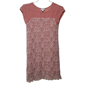 Sundance Rose Palace besticktes Etuikleid mit Überzug Damengröße Petite Small - Bild 1 von 10