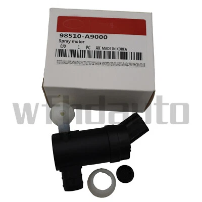 OEM 98510A9000 Windshield Washer Pump & Grommet for 16-23 Kia Sorento Telluride Foto 1 de 4