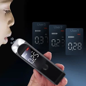 Professional Rechargeable Alcohol Tester with High Accuracy Measurement - Picture 1 of 17