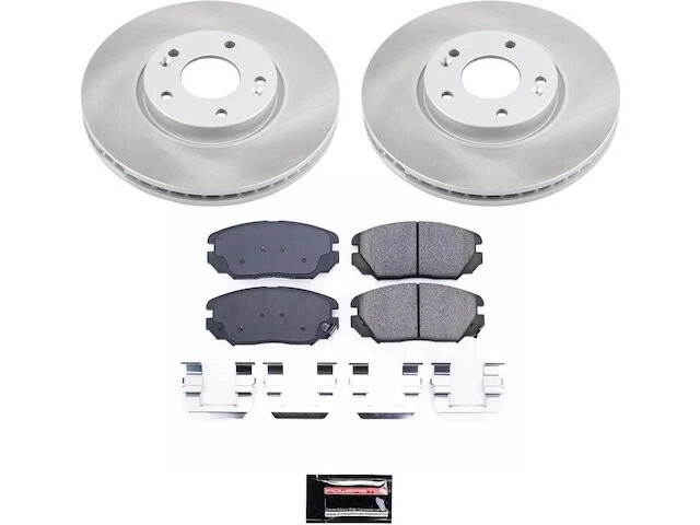 Комплект переднего тормоза и ротора для 2006-2010 Hyundai Sonata 3,3 л V6 2007 QC145CY - Изображение 1 из 1