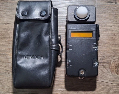 Medidor automático de luz/flash Minolta III F IIIF 3F - PROBADO/FUNCIONA  Foto 1 de 4