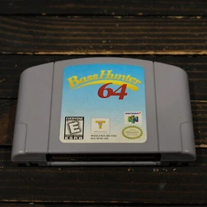 Bass Hunter 64 (Nintendo 64, 1997) Authentic & Tested - Picture 1 of 6