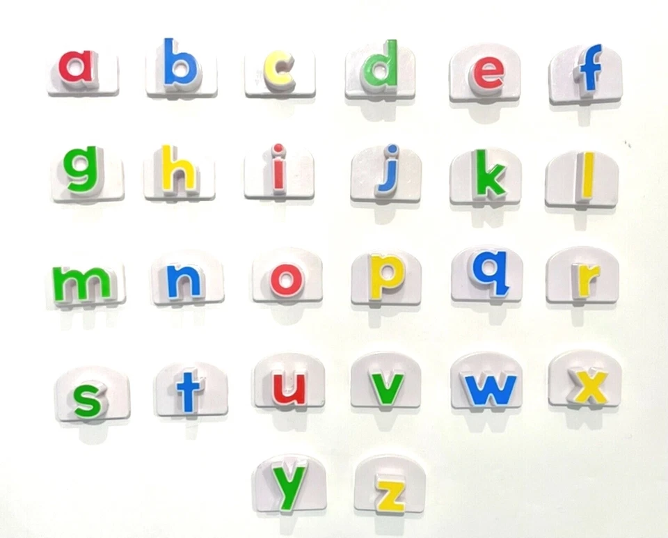 Leap Frog Nevera Fonética Repuesto Magnético Estuche Inferior Letras Individuales 1.7" Foto 1 de 1