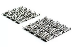 Clip U nut spring nuts M5 M6 clips fairing panel speed chimney stainless steel - Picture 1 of 5