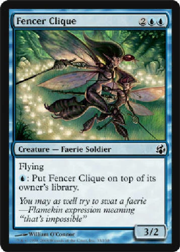 FENCER CLIQUE Morningtide MTG Magic the Gathering Cards DJMagic - Image 1 of 1