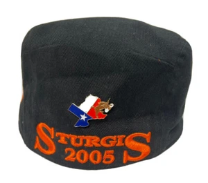 Harley Davidson Sturgis 2005 SMC Hat Ivy Cap 22" Small Skull - Picture 1 of 5