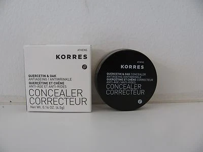 Corrector antiarrugas Korres quercetina y roble #04 bronceado nuevo en caja Foto 1 de 2