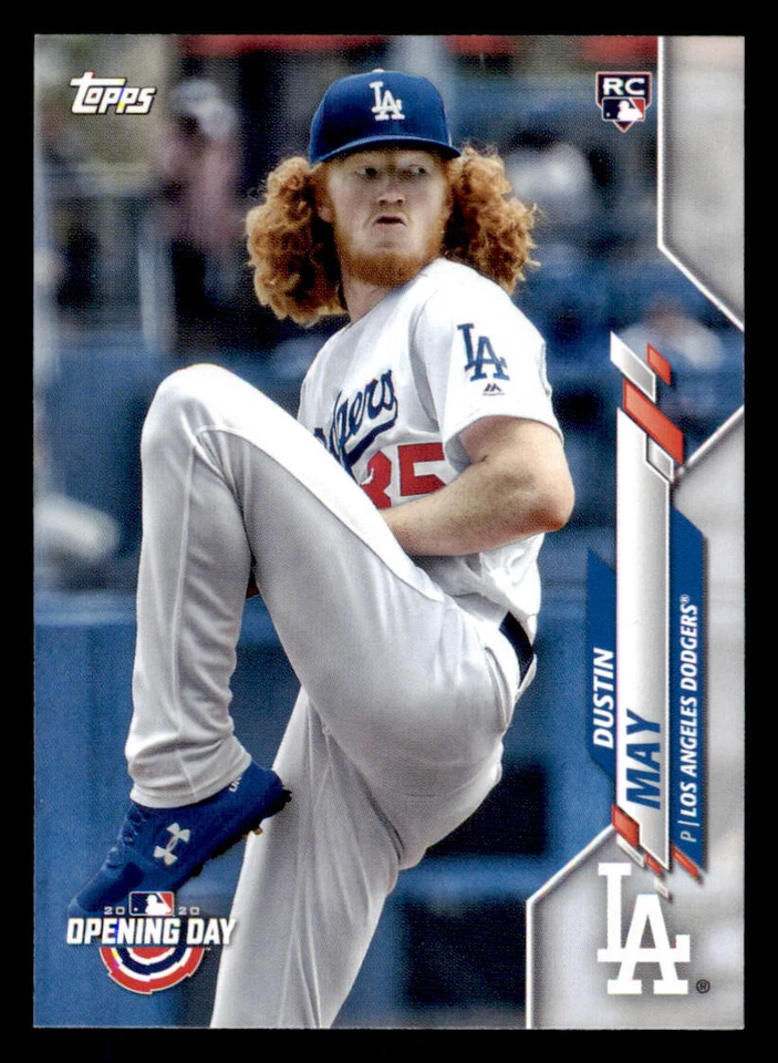2020 Topps Opening Day #57 Dustin May RC - Image 1 of 2