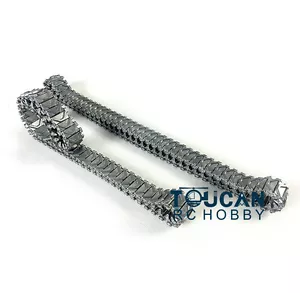 Henglong 1/16 Scale USA M4A3 Sherman RC Tank 3898 Metal Tracks Replacement Parts - Picture 1 of 2