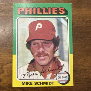 1975 Topps #70 Mike Schmidt HOF - Philadelphia Phillies - VG - Picture 1 of 4