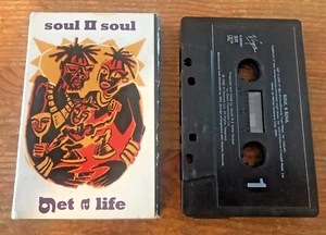 Soul II Soul Get A Live Vintage 1989 Cassette Tape Single w/ Fairplay - Picture 1 of 4