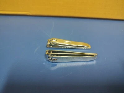 2 cortadores de unhas profissionais de aço inoxidável cada acabamento, 3 1/4" L x 1/2" W - Imagem 1 de 4
