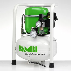 Compresor Bambi BB8 - aire silencioso - rango económico (9 litros, 0,5 HP) - Imagen 1 de 1
