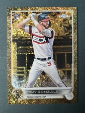 Romy Gonzalez RC Topps Chrome Gold card #125 /50 WHITE SOX