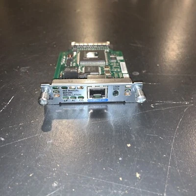 Cisco HWIC-1DSU-T1 1-Port T1/Fractional T1 DSU/CSU WAN Interface Card - Image 1 of 4