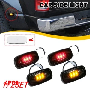 For 03-18 Dodge Ram 2500 3500 Dually Bed Fender LED Side Marker Light Smoked 2pc - Picture 1 of 22