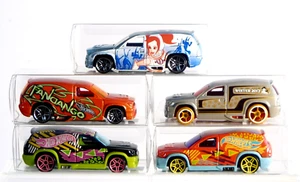 Hot Wheels (5) "Fandango"- Loose W/Small PVC Cases-Lot Of 5. - Picture 1 of 16