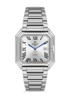 Hislon Men's Watch Ultra Slim Sapphire Glass square wristwatch New Collection - Image 1 of 4