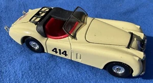 CORGI Gt Britain, JAGUAR XK 120, #414 Rally car 1:43 scale, Die-cast model. - Picture 1 of 3