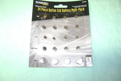 309/393 AG5 SR48 LR48 1.5V 16 PIEZAS Relojes Audífonos Batería Botón Moneda Foto 1 de 3