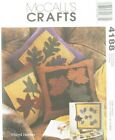 McCall's Sewing Pattern 4188 Mini Quilt Pillows Table Runner Leaf Applique Uncut