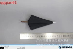 ZYTOYS Black Umbrella ZY3003 Scene Accessories Model Prop For 1:6 Action Figure - Picture 1 of 5