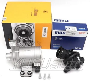 Continenal Electric Water Pump&MahleThermostat For BMW 335i535i 640i X3 X4 X5 X6 - Picture 1 of 15