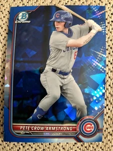 2022 Bowman Chrome Sapphire Pete Crow - Armstrong Prospects #BCP-198 & Cubs🔥 - Bild 1 von 2