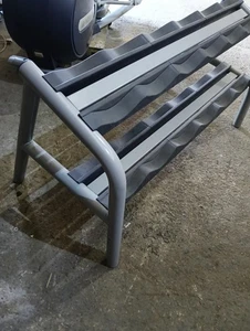 Technogym Hantelablage + 14kg Paar - Bild 1 von 4