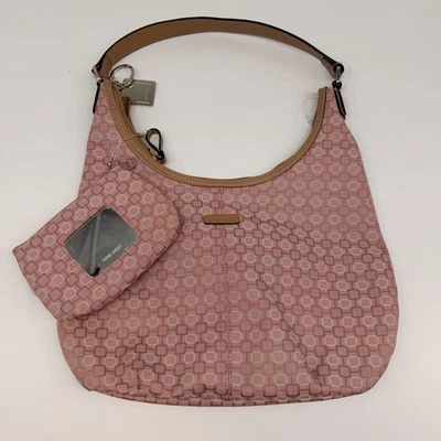 Bolso de hombro Nine West rosa con bolsa a juego  Foto 1 de 4