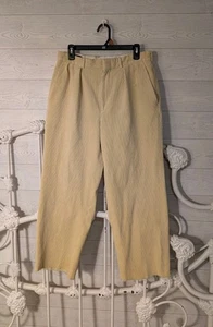Pantalones Polo Pana Vintage Plisados Ralph Lauren Preppy Andrew Para Hombres 32 EE. UU. - Imagen 1 de 9