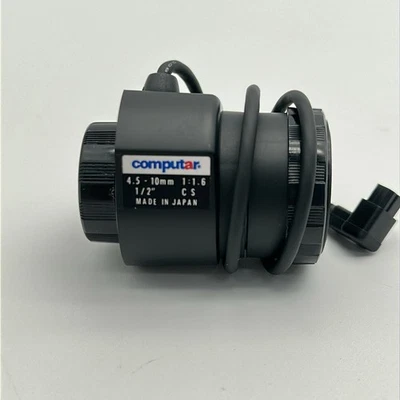 Computar Vari Focal Lens  Surveillance 4.5-10MM F1.6  HG2Z4516FCS-2 - Image 1 of 3