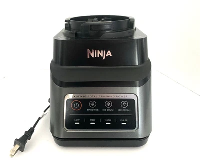 Licuadora Ninja Auto IQ BN Serie 30 1200W Base Motor Solo PROBADA Funciona Foto 1 de 4