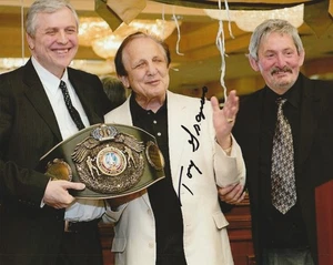 TONY GRAZIANO -BOXING MANAGER RESTAURATEUR AUTHENTIC ORIGINAL AUTOGRAPHED PHOTO - Picture 1 of 2