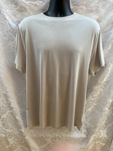 CHRISTIAN LACROIX Men’s 100% PIMA Cotton T-Shirt~Size XXL~S/S IVORY NWT - Picture 1 of 6