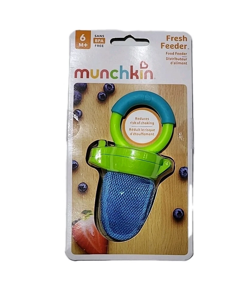 Munchkin Fresh Food Feeder - Green/Yellow