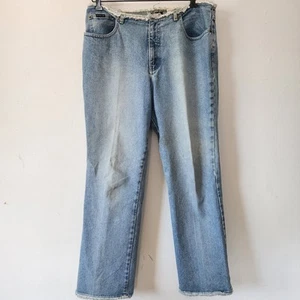 Jeans donna Y2K NY taglio basso svasato bootcut jeans donna 14 - Foto 1 di 11