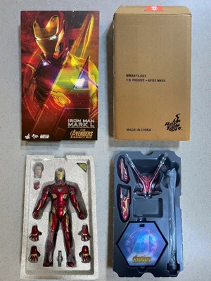 Hot Toys MMS473D23 Avengers Infinity War Iron Man Mark L 50 1/6 Figure USED - Image 1 of 4