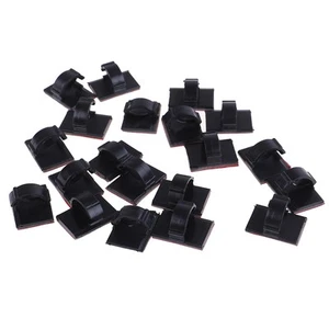 20Pcs Lf-Adhesive Wire Tie Cable Clamp Clip Holder For Car Dash Cam-b Qo - Zdjęcie 1 z 9