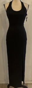 JESSICA McCLINTOCK GUNNE SAX Black Sleeveless Dress Zip Side Size 5/6 - Picture 1 of 12