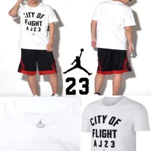 SZ XL 🆕🏀🔥 Nike Jordan Retro City Of Flight AJ23 White Mens T-Shirt 913019-106 - Picture 1 of 5