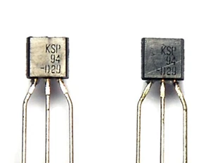 50pc PNP Transistor KSP94 = MPSA94 TO-92 Vceo=-400V Ic=-300mA Pd=625mW Fairchild - Picture 1 of 4