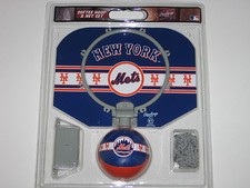 New York Mets 12" X 9" Basketball Softee Hoop Set With 4" Softee Ball FREE S&H!!