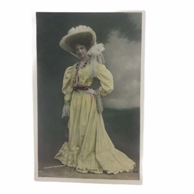 Postal de colección Miss Pauline Chase actriz estadounidense interpretada Peter Pan RotoPmot Foto 1 de 3